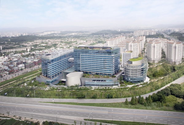 삼성물산 건설부문 사옥 전경.