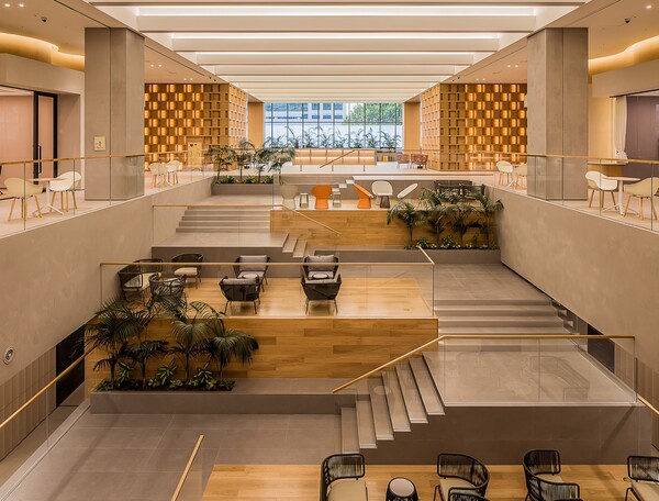 현대모비스 의왕연구소 1층의 모습이다. /2025.10.20 현대엔지니어링