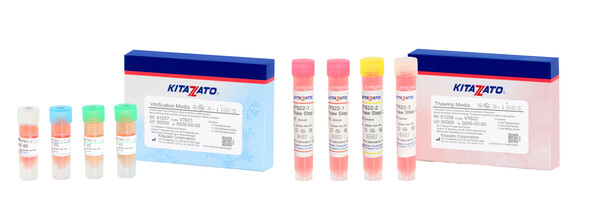 LG화학이 국내 출시한 난자 및 배아 냉동(왼쪽), 해동 키트./사진=LG화학