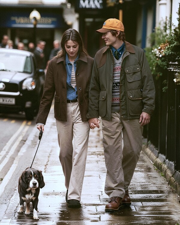 헤지스 FW 아우터 화보 /2025.10.23.LF