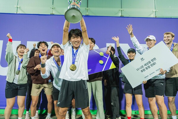 위믹스 오픈 2025 더 파이널 우승 세레모니. 2025.10.27. /사진=위메이드