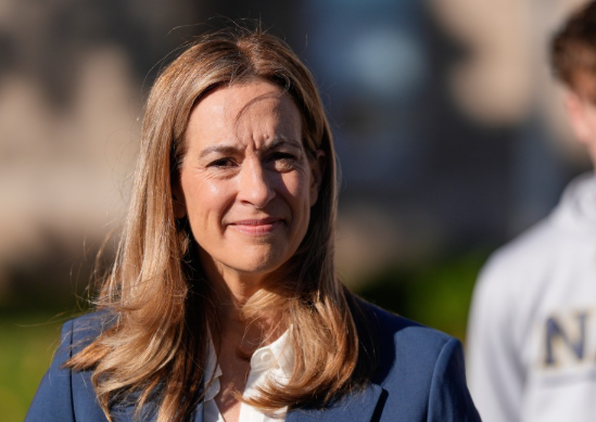 2025년 11월4일(현지시간) 미국 뉴저지 주지사 선거에서 당선된  민주당 마이키 세릴 연방 하원의원./AP 연합