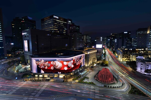 신세계스퀘어 크리스마스 영상 / 사진=신세계백화점