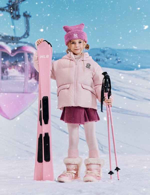 MLB키즈 걸스 프리즘다운 화보 /F&F