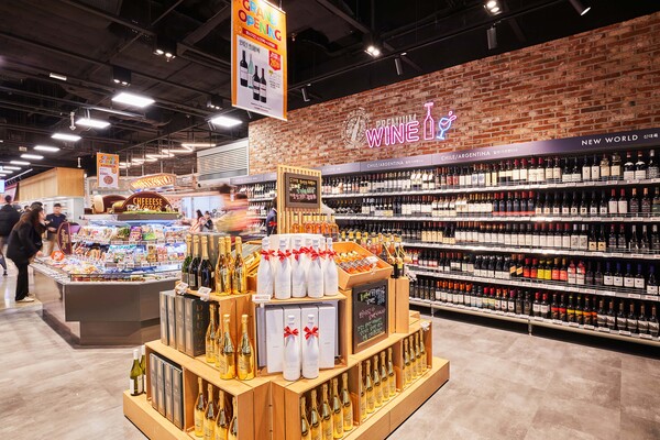 이마트 푸드마켓 고덕점 와인코너 / 사진=이마트