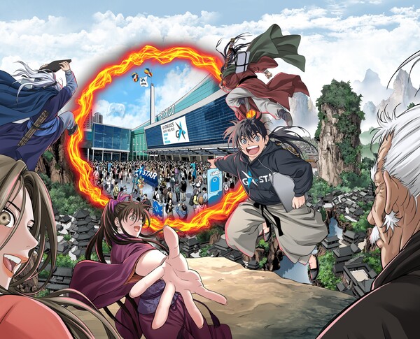 '용비불패', '고수', '아수라'의 웹툰 작가 문정후가 제작한 지스타 2025 키비주얼. 2025.11.12. /이미지=지스타조직위원회