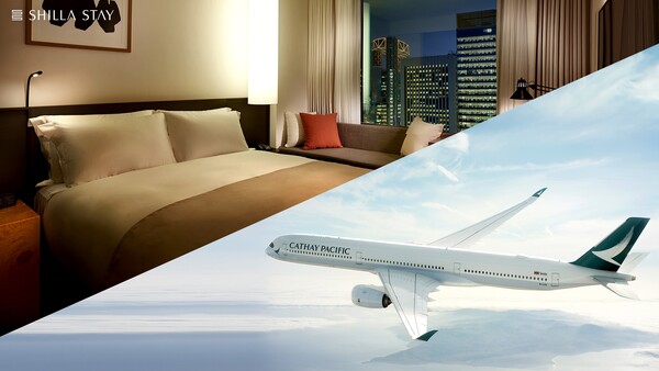 사진설명: (좌)신라스테이X캐세이 제휴, (우)신라스테이 삼성 석식 뷔페 /호텔신라