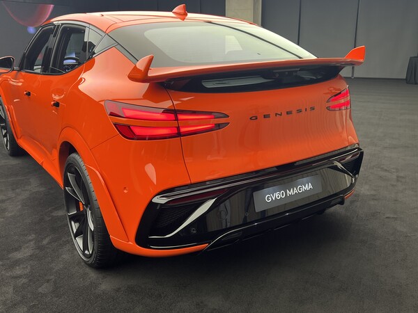 제네시스 GV60 마그마 외관./사진=김지훈 기자