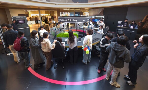 삼성전자, '오디세이 게임 스테이션' 팝업 체험존./2025.11.16.삼성전자