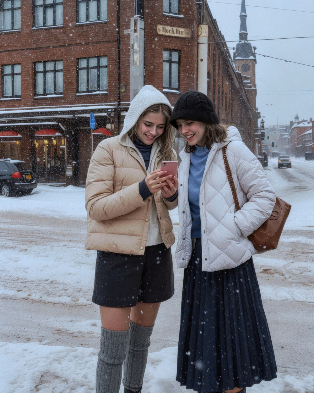 LF 헤지스(HAZZYS) 2025 FW 프리미엄 아우터 컬렉션 화보. ‘가벼운 우아함’을 콘셉트로 불필요한 디테일을 덜고 광택감 있는 고급 소재와 간결한 실루엣으로 세련된 감도를 완성했다. 2025.11.17./사진=LF