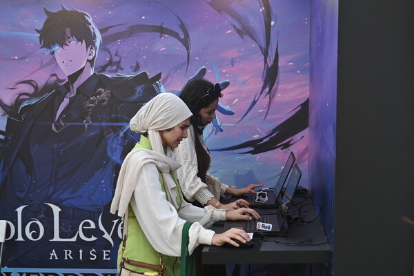 넷마블은 2025년 11월 15~16일 두바이에서 열린 ‘2025 K-엑스포 UAE: 올 어바웃 케이 스타일’에 참가했다. /사진=넷마블