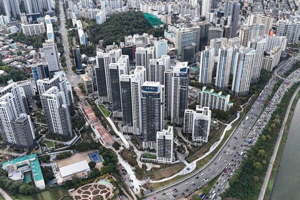 청담르엘 전경. /2025.11.20 롯데건설