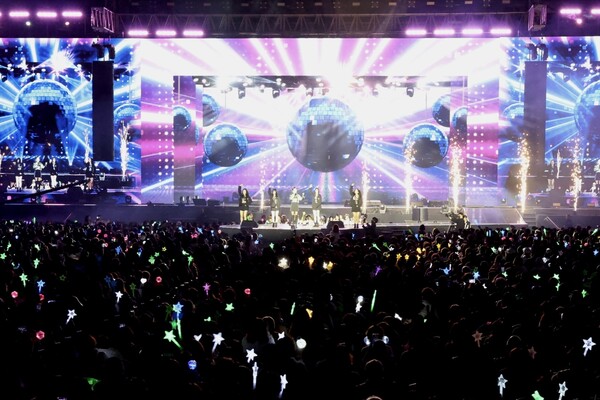 2025년 11월 19일 일산 킨텍스에서 '광클콘서트'가 열리고 있다. / 사진=롯데홈쇼핑