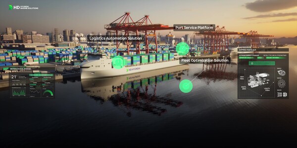 HD현대의 AI 기반 운항 솔루션 '오션와이즈' 이미지. /2025.11.14 HD현대