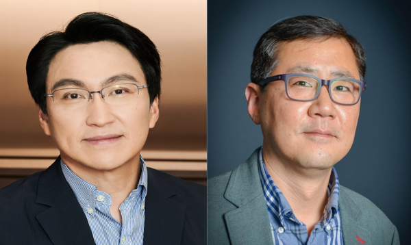 2025년 11월 21일 삼성전자가 '2025년 정기 사장단 인사'를 단행했다. 사진은 윤장현 삼성전자 DX부문 CTO 사장 겸 Samsung Research장(왼쪽)과 박홍근 삼성전자 SAIT 원장 사장.