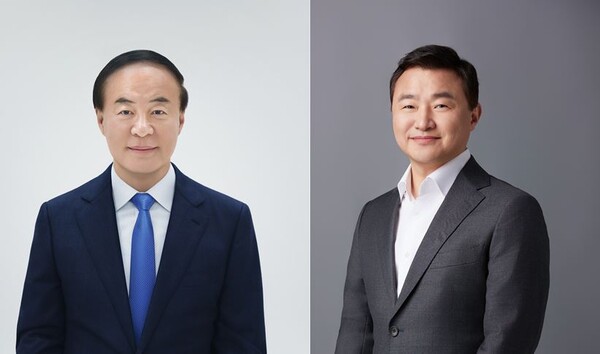 2025년 11월 21일 삼성전자가 '2025년 정기 사장단 인사'를 단행했다. 사진은 전영현 삼성전자 대표이사 부회장 겸 DS부문장·메모리사업부장(왼쪽), 노태문 삼성전자 대표이사 사장 겸 DX부문장·MX사업부장.