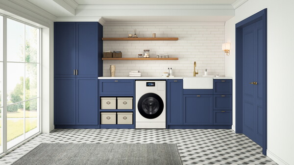 미국 주택 구조에 특화된 벤트 타입 '비스포크 AI 콤보' 세탁건조기 라이프스타일 이미지./2025.11.23. 삼성전자